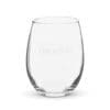 Trenton Savant Stemless Wine Glass