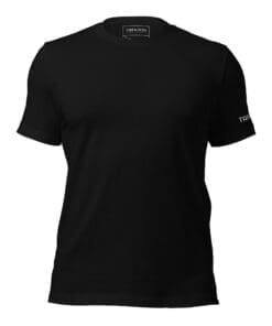 Trenton - Nightfall Solid Black T-shirt