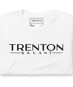 Trenton Savant - Winter's Whisper White t-shirt