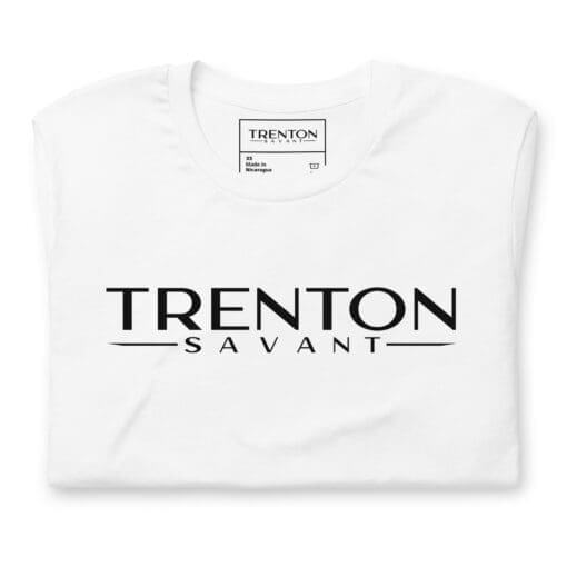 Trenton Savant - Winter's Whisper White t-shirt