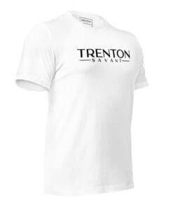 Trenton Savant - Winter's Whisper White t-shirt